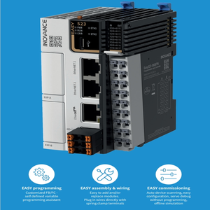 Easy501-0808TN PLC inovance, 8แกนซิงโครไนซ์ (สามารถมีแกนสูงสุด8แกน EtherCAT หรือการรวมกันของ max5แกนพัลส์) - Product Image 4