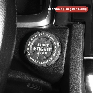 Rotary Car Engine <strong>Push</strong> <strong>Start</strong> Stop <strong>Button</strong> Cover Protection Switch Auto Interior One <strong>Button</strong> <strong>Start</strong> <strong>Button</strong> Cover Car Rotating Ring - Product Image 2