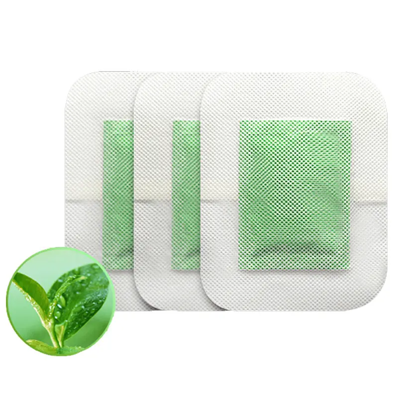 Produits à venir patch de pied de thé vert patch de pied désintoxication bodytox santé détox patchs de pied