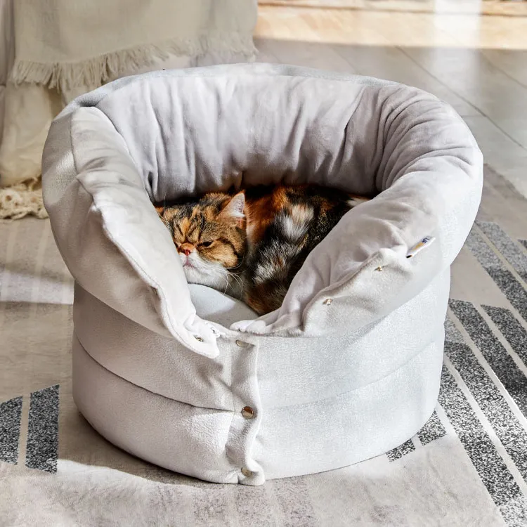 UFBemo 2023 nouveau Offre Spéciale fabricant en gros doux de luxe Tunnel pour chat lit Simons coussin pour chat lit pour animaux de compagnie