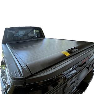 Geri çekilebilir panjur rulo <span class=keywords><strong>manuel</strong></span> pikap kasası kapağı Toyota Hilux REVO Ford Ranger için - Product Image 4