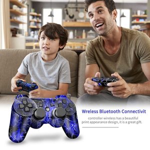用于PS3和PC冲击振动控制器的可充电无线操纵杆游戏手柄，带P 3附件 - Product Image 4