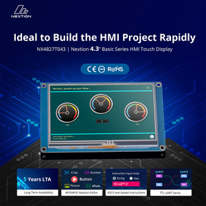 NX4827T043 Nextion 4.3 "HMI-Touchscreen der Basic-Serie TFT-Touchscreen-LCD-Display USART-Modul für Arduino Raspberry Pi ESP8266
