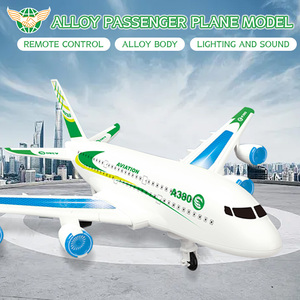 27MHz Rc飛行機おもちゃ子供リモコン航空機Rcモデルシミュレーションプレーン音楽と光 - Product Image 2