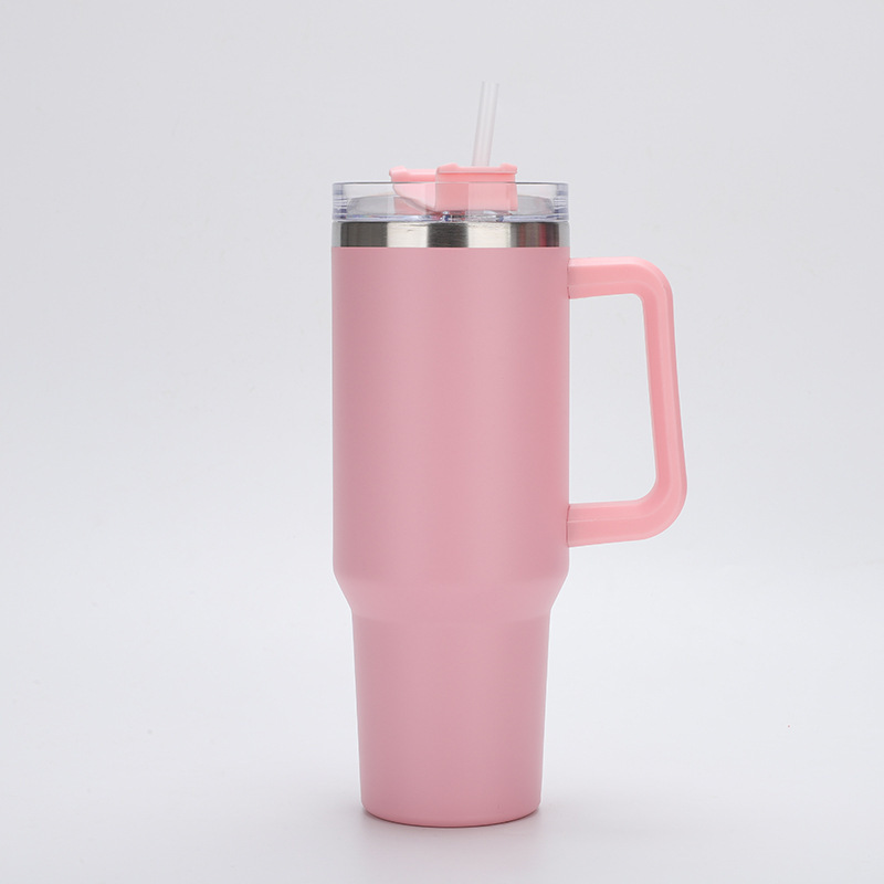 1 éventail rose