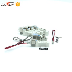 ANRUK SY3140-5LOU-Q ve SY3120-5LZD-M5 SMC tarzı kontrol panelleri için M5 1/8 konuları ile pnömatik vanalar - Product Image 4