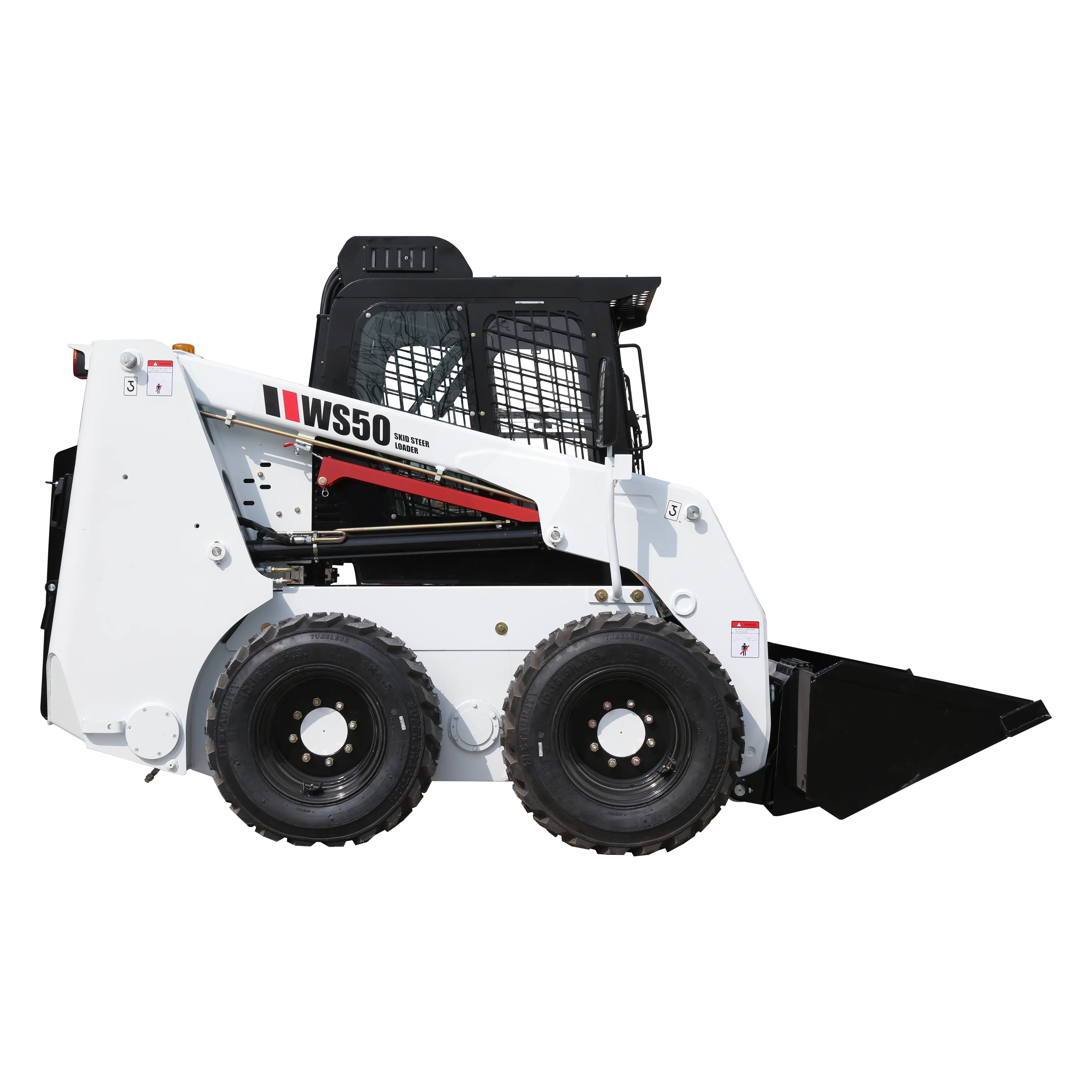 WS50 com Motor Xinchai/perkins/kubota Skid Steer Loader Wheel Loader Preço Kubota Peças de motor Motor Rexroth Bomba