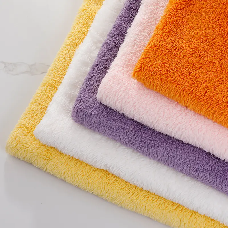 Fábrica de telas Suavidad Confort 100% poliéster 260gsm Terciopelo Ártico Tela de terciopelo polar para textiles para el hogar