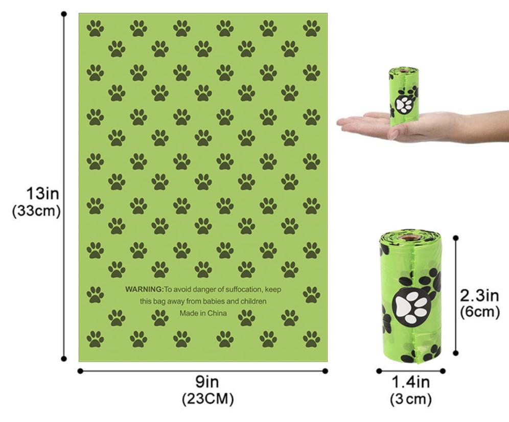 1 silk Semi degradable 2 green