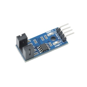 Módulo de interruptor de Sensor de velocidad infrarrojo IR de 4 pines de alta calidad 3,3 V-5V Módulo de acoplador de ranura - Product Image 1