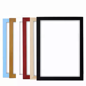 Pleksiglas ile katı ahşap yapılmış 8x10 resim çerçeveleri, ekran resimleri 4x 6/5x7 Mat veya 8x10 tablo için 4 Mat seti olmadan - Product Image 3