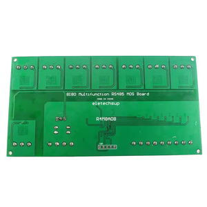 R4M8A08 12V 24V DC 8 izole IO DIN35 C45 ray kutusu UART RS485 MOSFET modülü Modbus RTU kontrol röle PLC için anahtarlama paneli LED - Product Image 2