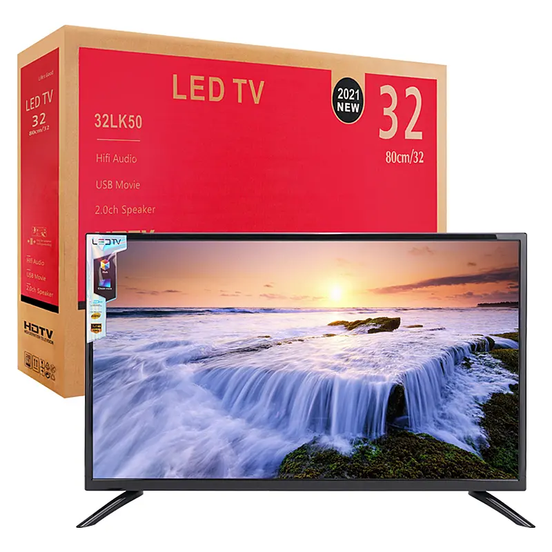 China fábrica venda direta atacado nova marca led smart wifi tv 32 polegadas tv