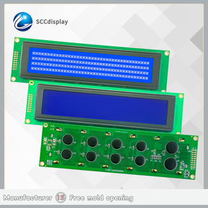 SJXD4004A STN Cob Módulo de pantalla LCD Azul Negativo Carácter ruso 40*4 Matriz de puntos Retroiluminación Módulos LCD rentables - Product Image 6