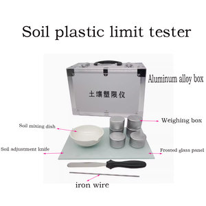 Rolling <strong>Method</strong> for Determining Soil Plastic Limit Instrument Highway Geotechnical <strong>test</strong> Ground Glass Plate Weighing Box - Product Image 2