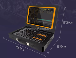แผงควบคุมสำหรับการแสดงไฟเวที Dmx512แบบพกพาจอสัมผัส19นิ้วแผงควบคุมสำหรับงานใหญ่ทำจากแล็ปท็อป - Product Image 3