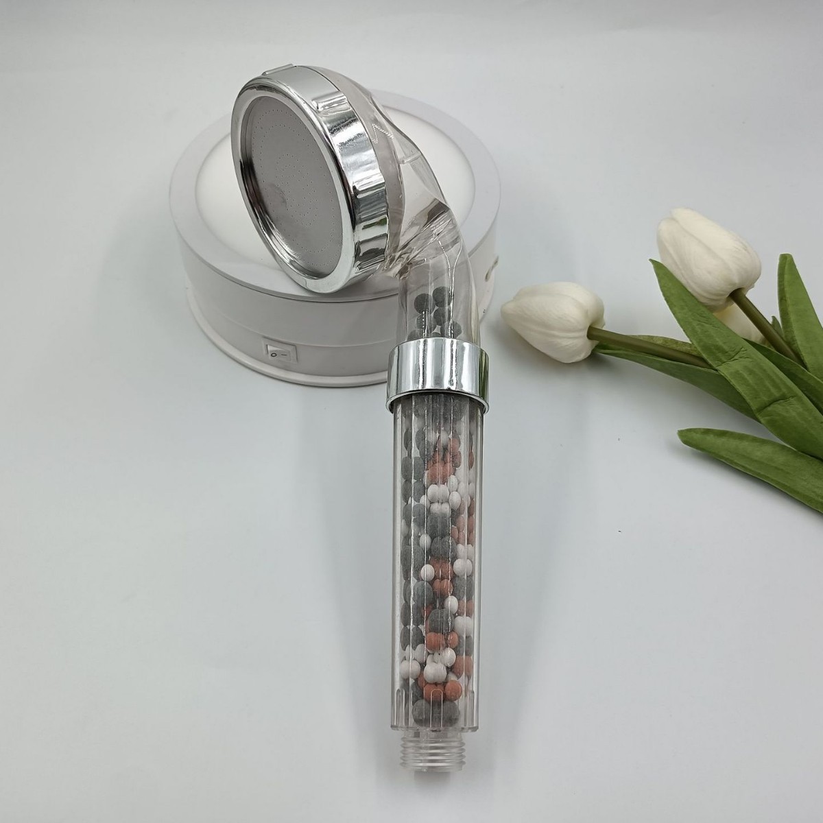 Grand ion négatif blanc mélangé