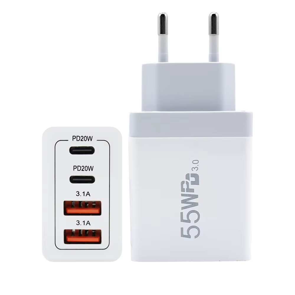 chargeur ue blanc