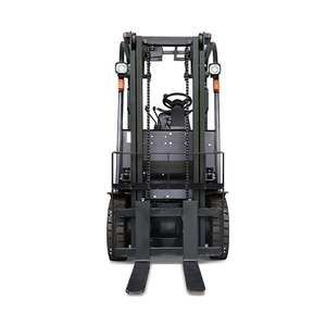 Garanzia di litio 5 anni 3.5 tonnellate di carico e scarico elettrico carrello elevatore, quattro ruote di guida nuovo carrello elevatore di energia, pneumatico soild - Product Image 3