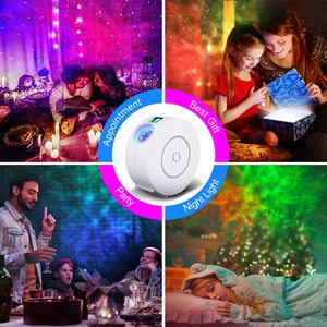Yıldız projektör yıldızlı projektör gece lambası akıllı App Alexa google ev ile çalışma - Product Image 4