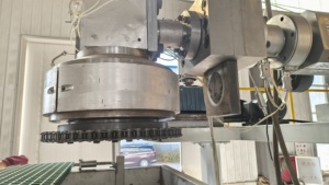 Totalmente automático 2D 3D HDPE PE Malla plana rígida Geo Sintéticos Geonet Net Making Machine - Product Image 3