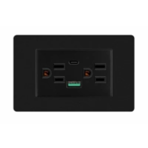 新型USB端口美国标准多6针双3极 + USB + C型插座