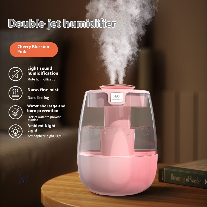 Édition Standard Rose Double Pulvérisation Ultra Grand Brouillard UV Antibactérien Lampe