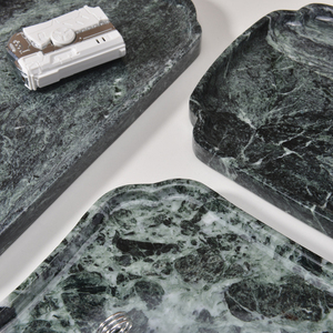 Hot Bán Đá Lưu Trữ Khay Phục Vụ Tấm Đồ Trang Sức Nước Hoa Hiển Thị Trang Chủ Khách Sạn Trang Trí Đá Cẩm Thạch Đồ Lặt Vặt Catchall Khay - Product Image 3