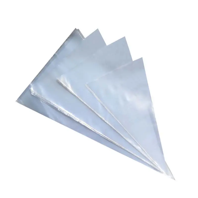 Outils de décoration de gâteaux personnalisés nouveaux sacs de pâtisserie jetables en LDPE en Silicone transparent pour glaçage