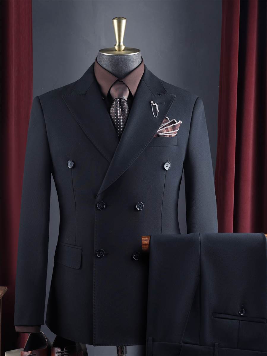 8066 bleu nuit (costume + gilet + pantalon)