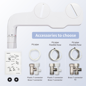 Factory Customization Non-Electric <strong>Bidet</strong> for Clean Vagina Floor Mounted on Toilet Seat Cover Cold and Hot Water <strong>Bidet</strong> Attachment - Product Image 6