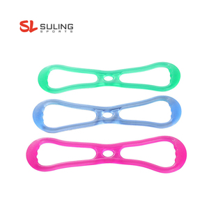 Expansor de pecho de bucle elástico para entrenamiento físico, figura de 8 ejercicios en forma de tirar, bandas de tensión elásticas de resistencia, venta al por mayor - Product Image 1