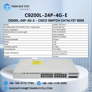 <span class=keywords><strong>Cisco</strong></span> chuyển đổi chất xúc tác 9200 chất xúc tác 9200l 24-Port PoE + 4x1g uplink chuyển đổi C9200L-24P-4G-E - Product Image 2