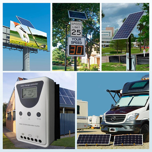 12V 24V 40A MPPT regolatore di carica solare per off grid sistema solare con display LCD