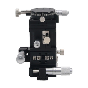 40 × 40ミリメートルCrossed Guide Rail SEMXYZR-40 XYZR 4-Axis Micrometer Linear Stage Manual Linear Stage - Product Image 2