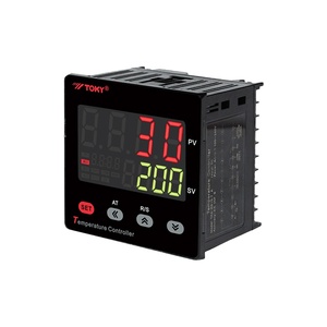 Controlador de temperatura del termostato de pantalla digital de ajuste automático PID industrial fácil de operar - Product Image 1