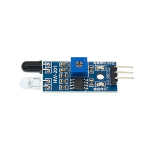 HW-201 1PCSDiyスマートカーロボット反射光電3ピンIR赤外線障害物回避センサーicモジュールHW-201 - Product Image 1