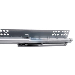 Good Price Furniture Hardware Factory Kitchen Drawer Hidden <strong>Push</strong> <strong>Open</strong> Soft Close Installation Drawer <strong>Slide</strong> <strong>Rail</strong> - Product Image 3