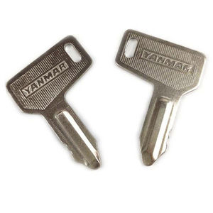 Yanmar & Takeuchi掘削機用933110-00301イグニッションキースタートキーサイドドアキーショベルアクセサリー掘削機掘削 - Product Image 4
