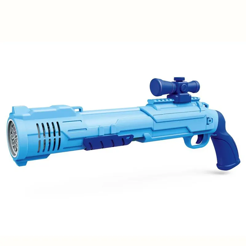 Hot Selling Outdoor Sommer elektrische Bubble Gun Bubble Launcher Bubble Machine Gun Spielzeug für Kleinkinder