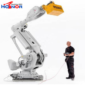 High Efficiency <strong>Robot</strong> Robotic Palletizing <strong>Stacking</strong> <strong>Machine</strong> Bag Carton <strong>Robot</strong> Arm Palletizer - Product Image 4