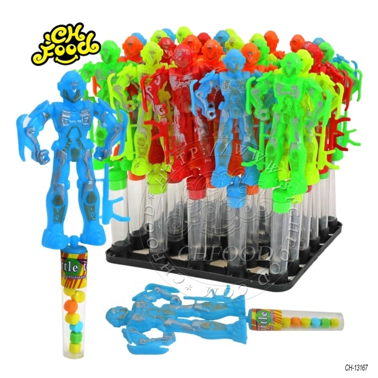 Empty Candy Tube Container With Owl Shape Windmill Toys