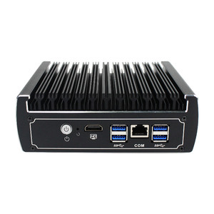 3865U / I3-7100 / I5-7200 Six Network Port Gigabit Soft Router Mini <strong>Computer</strong> Host Home Office Embedded Industrial <strong>Control</strong> Comput - Product Image 1