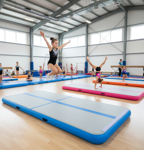 Chuyên nghiệp PVC <span class=keywords><strong>Inflatable</strong></span> Thiết bị tập thể dục cho Thể dục dụng cụ và TUMBLING xách tay với tùy chỉnh kích thước cho nhà phòng tập thể dục sử dụng - Product Image 2