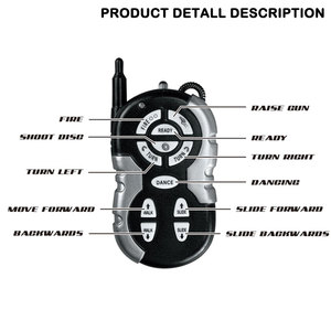 <strong>RC</strong> Shoot Disc Remote Control <strong>Fighting</strong> <strong>Robot</strong> Toy for Kids - Product Image 4