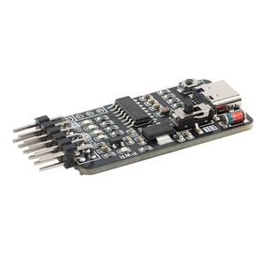 USB Tipo-C Dual CDC UART Puerto serie Sin unidad STC MCU Quemador de programa Circuitos integrados especializados Descargable Arranque en frío gratis - Product Image 1