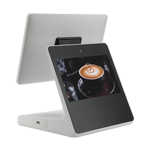 Máquina de sistema POS de escritorio, diseño elegante, WIN/+ Software Android, pantalla táctil capacitiva de 15 ''/15,6'', máquina de facturas de pantallas duales - Product Image 5