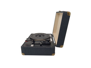 Tocadiscos de vinilo para maleta con transmisor Bluetooth/salida RCA y altavoz incorporado de 2x3W - Product Image 4
