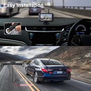 Sistema de cámara de marcha atrás inalámbrico, 1080P HD, con pantalla de 5 pulgadas para todos los coches - Product Image 3