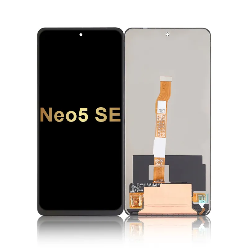 LCD ponsel operasi produk sederhana untuk iQOO Neo 5 SE, pengganti Digitizer sentuh layar tampilan untuk iQOO Neo 5 SE